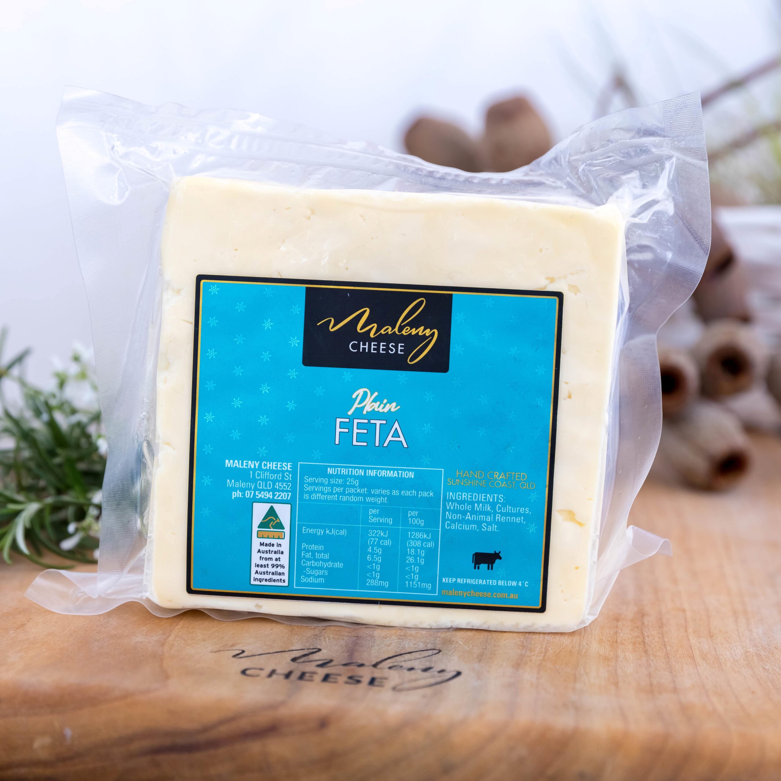 plain feta